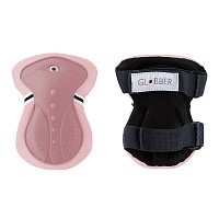 Sada chráničů 3v1 PROTECTIVE JUNIOR SET XXS, pastelově růžová