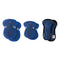Sada chráničů 3v1 PROTECTIVE JUNIOR SET XS, námořnická modrá