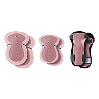 Sada chráničů 3v1 PROTECTIVE JUNIOR SET XS, pastelově růžová