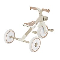 Tříkolka LEARNING TRIKE 2v1 PLUS ECOLOGIC, coconut