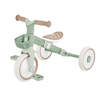 Tříkolka LEARNING TRIKE 2v1 PLUS ECOLOGIC, pistachio