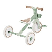 Tříkolka LEARNING TRIKE 2v1 PLUS ECOLOGIC, pistachio