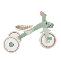 Tříkolka LEARNING TRIKE 2v1 PLUS ECOLOGIC, pistachio