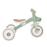 Tříkolka LEARNING TRIKE 2v1 PLUS ECOLOGIC, pistachio