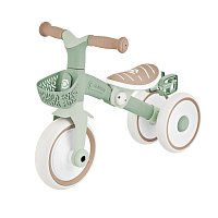 Tříkolka LEARNING TRIKE 2v1 PLUS ECOLOGIC, pistachio