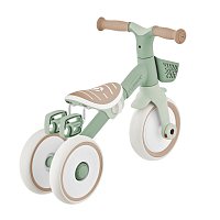 Tříkolka LEARNING TRIKE 2v1 PLUS ECOLOGIC, pistachio