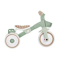 Tříkolka LEARNING TRIKE 2v1 PLUS ECOLOGIC, pistachio