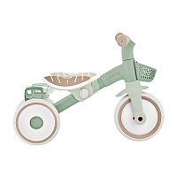 Tříkolka LEARNING TRIKE 2v1 PLUS ECOLOGIC, pistachio