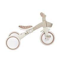 Tříkolka LEARNING TRIKE 3v1 PLUS ECOLOGIC, coconut