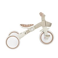 Tříkolka LEARNING TRIKE 3v1 PLUS ECOLOGIC, coconut