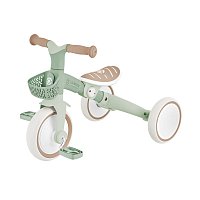 Tříkolka LEARNING TRIKE 3v1 PLUS ECOLOGIC, pistachio