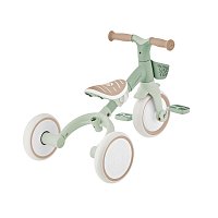 Tříkolka LEARNING TRIKE 3v1 PLUS ECOLOGIC, pistachio