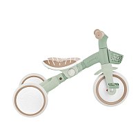Tříkolka LEARNING TRIKE 3v1 PLUS ECOLOGIC, pistachio
