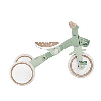 Tříkolka LEARNING TRIKE 3v1 PLUS ECOLOGIC, pistachio