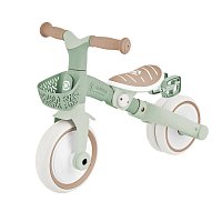 Tříkolka LEARNING TRIKE 3v1 PLUS ECOLOGIC, pistachio