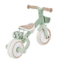 Tříkolka LEARNING TRIKE 3v1 PLUS ECOLOGIC, pistachio
