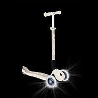 Koloběžka PRIMO FOLDABLE LIGHTS ECOLOGIC, coconut
