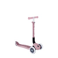 Koloběžka JUNIOR FOLDABLE LIGHTS ECOLOGIC, berry