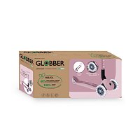 Koloběžka JUNIOR FOLDABLE LIGHTS ECOLOGIC, berry