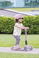 Koloběžka JUNIOR FOLDABLE LIGHTS ECOLOGIC, berry