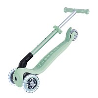 Koloběžka JUNIOR FOLDABLE LIGHTS ECOLOGIC, pistachio
