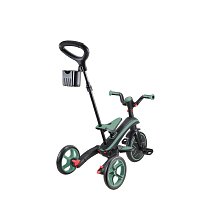 Tříkolka Globber Explorer Trike Foldable 4v1, olivová