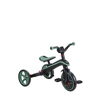 Tříkolka Globber Explorer Trike Foldable 4v1, olivová