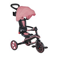 Tříkolka Globber Explorer Trike Foldable 4v1, tmavá pastelová růžová