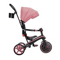 Tříkolka Globber Explorer Trike Foldable 4v1, tmavá pastelová růžová