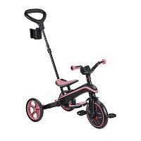 Tříkolka Globber Explorer Trike Foldable 4v1, tmavá pastelová růžová