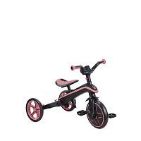 Tříkolka Globber Explorer Trike Foldable 4v1, tmavá pastelová růžová