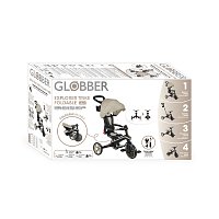 Tříkolka Globber Explorer Trike Foldable 4v1, taupe
