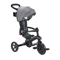 Tříkolka Globber Explorer Trike Foldable 4v1, černo-šedá