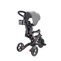 Tříkolka Globber Explorer Trike Foldable 4v1, černo-šedá