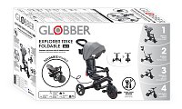 Tříkolka Globber Explorer Trike Foldable 4v1, černo-šedá