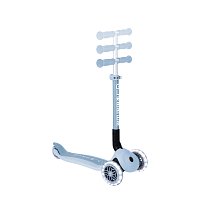 Koloběžka JUNIOR FOLDABLE LIGHTS ECOLOGIC, blueberry