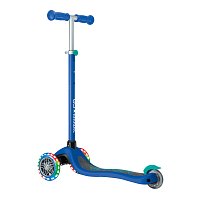 Koloběžka Globber Primo Lights 3-kolečka, námořnická modrá