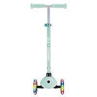 Koloběžka Globber Primo Lights 3-kolečka, mint