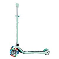 Koloběžka Globber Primo Lights 3-kolečka, mint