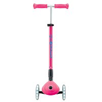 Koloběžka Globber Elite Lights  3-kolečka, fuchsiová