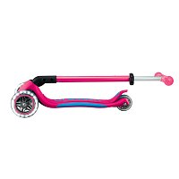 Koloběžka Globber Elite Lights  3-kolečka, fuchsiová