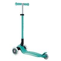 Koloběžka Globber Elite Lights  3-kolečka, tmavá mint