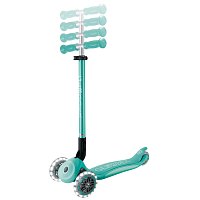 Koloběžka Globber Elite Lights  3-kolečka, tmavá mint