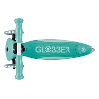 Koloběžka Globber Elite Lights  3-kolečka, tmavá mint