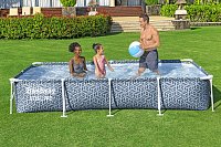 Nadzemní bazén s konstrukcí a příslušenstvím 3,66 x 2,01 m x 66 cm POOL SET