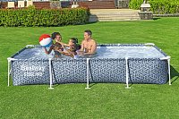 Nadzemní bazén s konstrukcí a příslušenstvím 3,66 x 2,01 m x 66 cm POOL SET