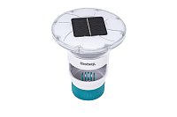 Dávkovací plovák na bazénovou chemii SolarGlow se solárním LED světlem
