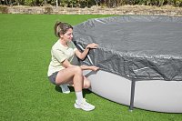 Prémiová krycí plachta na kruhový bazén s průměrem 305 cm