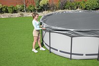 Prémiová krycí plachta na kruhový bazén s průměrem 427 cm