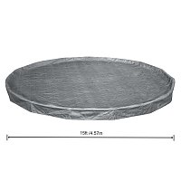Prémiová krycí plachta na kruhový bazén s průměrem 457 cm